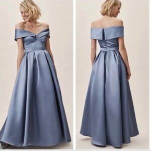 Bhldn Blue Camryn Gown